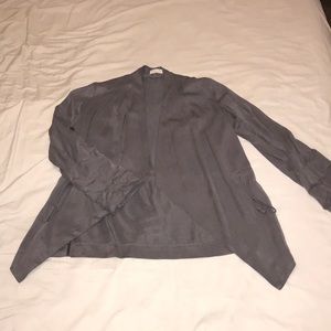 Really pretty dark grey/ purple coat